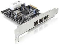 DeLOCK PCI Express Card FireWire A/B Carte et Adaptateur d'interfaces