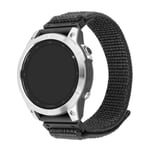 FIXED Nylonrem för Garmin QuickFit 22 mm Mörkgrå