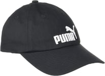 Puma Kids Baseball Cap Black White Cat Logo Adjustable Unisex Sun Snapback Hat
