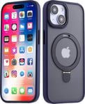 Maxximus Mx Kickstand Magsafe Circle Iphone 15 (6.1), Dark Blue / Granatowy