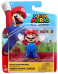 Super Mario Raacoon Mario Action Figure Wave 28