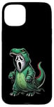 Costume de fantôme portant un dinosaure pour Halloween Cosplay T-Rex Coque pour iPhone 15 Plus