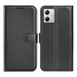 Motorola Moto G54 5G Plånboksfodral med Stativ - Svart