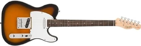 Fender Squier Debut Series Telecaster Guitare Electrique, Guitare pour Débutants, avec 2 ans de Garantie, 2 Couleurs Tonalités Marron
