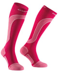 Zero Point Merino Wool Compression Socks M Pink (Storlek 39-41) 39-41 male