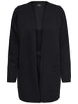 Only NOS Onljoyce Cardigan Noos SWT Veste Sweat, Gris (Black), 38 (Taille Fabricant: Small) Femme