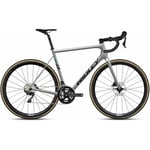 Ridley Bikes Helium SLX Disc Ultegra Carbon Road Bike - Battle Ship Grey / Black M Grey/Black