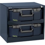 Raaco Safebox sortimentslåda med 2 lådor