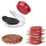 Bahob® Non Stick Burger Press Patty Maker Hamburger Press Fast and Easy to use Recipes Meat Tenderisers