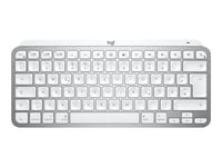 Non communiqué Logitech MX Keys Mini for Mac - Office clavier rétroéclairé Bluetooth QWERTY Finnois gris pâle
