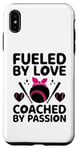 iPhone XS Max Fueled By Love Coached By Passion Baseball Player Coach Case