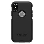 OtterBox COMMUTER SERIES Case for iPhone Xs & iPhone X - Frustration Free Packaging - BLACK