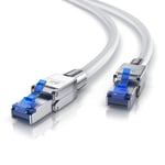 Primewire – 15m CAT 8 Ethernet Cable – 8.1 Standard Class 1 - Cat 8 Gigabit Lan Network cable RJ45-40000 Mbit s – S FTP PIMF Shielding - High Speed Ethernet Cable – Switch Router Modem