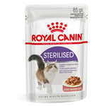 Økonomipakke: 48 x 85 g Royal Canin - Sterilised i sauce