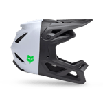 FOX Rampage 5050 fullface-hjälm vit/svart - Hjälmstorlek 57-58 cm