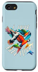 iPhone SE (2020) / 7 / 8 I Love Free Flight Free Flying Parrot Bird Training Owner Case