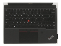 Lenovo - Tangentbord - med pekplatta - bakgrundsbelyst - QWERTY - Engelska - Europa - svart