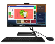 Lenovo IdeaCentre AIO 3 Desktop PC 23.8" (AMD Ryzen 5 5500U processor, 8 GB RAM, 512 GB SSD, Windows 11 Home 64) - All-in-One Computer, Calliope Wireless Keyboard/Mouse (Black)