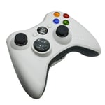Trade Shop - Joystick Joypad Controller Bianco Per Xbox 360 Wireless Senza Filo Compatibile -