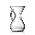 Chemex Coffee Brewer with Glass Handle - 6 cup