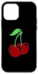Coque pour iPhone 12 mini Délices juteuses: Cerises rouges sucrées | Fruits d'été frais