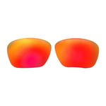 Walleva Fire Red Polarized Replacement Lenses For Maui Jim Makoa Sunglasses