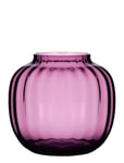 Primula Vase H12,5 Home Decoration Vases Small Vases Purple Holmegaard