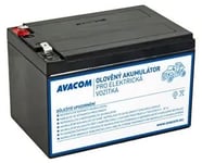 Batteri Avacom Avacom Ersättningsbatteri (Blybatteri) 12V 12Ah För Peg Pérego F2