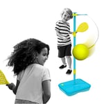Swingball Early Fun All Surface, Blue and Yellow, Outdoor Activities, Traditional Pole in the Ground Swingball, Garden Games, Suitable for Boys and Girls Aged 3 years+