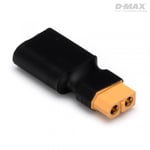 Dynomax B9870 D-Max B9870 Kontakt Adapter EC5 (hane) - XT60 (hona)