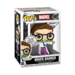 FUNKO POP! Vinylfigur: Marvel - Bruce Banner (Hulk)