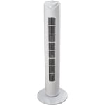 New 29" Tower Fan Oscillating Stand On Wall 45 Watt Home 3 Speed Control Panel