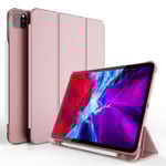 iPad Pro 11" Gen 1/2/3/4 fodral med en pennficka - Roséguld