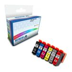Refresh Cartridges Set Of 6 378XL & 478XL Ink Compatible With Epson Printers