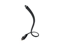 in-akustik Star Optical Cable - Câble audio numérique (optique) - TOSLINK mâle pour TOSLINK mâle - 1.5 m - fibre optique - noir
