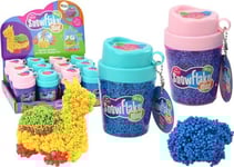 Leantoys Squishy Styrofoam-Bollar Massa I En Kopp Blå