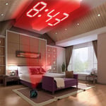 Temperature With Lcd Display Clock Timer Alarm Clocks For Bedside Projector