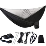 1-2 Portable Person Camping Outdoor Hammock Mosquito Net Swing Sleeping Lightweight Travel Bed Hiking Camp