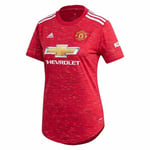 Manchester United Football Shirt Womens X Small Adidas Home Kit Ladies XS