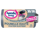 Sac Poubelle Poubelle Haute, Fixation Elastique 20/30l Handy Bag - Les 15 Sacs