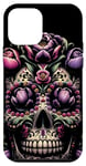 Coque pour iPhone 12 mini Fleur de Sucre Crâne Fleur Tulipe Rose Mardi Gras Cottagecore
