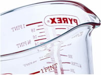 Pyrex Classic Cooking Baking Preparation Kitchen Clear Measuring Jug - 1L