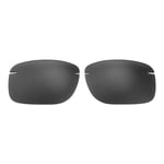 Walleva Black Polarized Replacement Lenses For Maui Jim Hema Sunglasses
