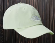 The North Face Norm Classic Cap Unisex Hat TNF Lime Cream Logo One Size