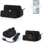 Docking Station for Motorola Moto G62 5G black charger Micro USB Dock Cable