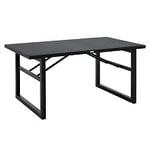 Brafab Vevi matbord aluminium svart 160x90 cm