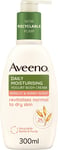 Aveeno, Daily Moisturising Yogurt Body Cream, Revitalises Normal to Dry Skin,