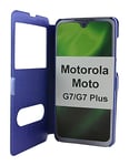 Flipcase Motorola Moto G7 / Moto G7 Plus (Blå)