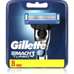 Gillette Mach3 Turbo replacement blades 8 pc