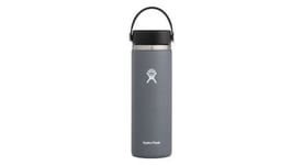 Bouteille hydro flask wide mouth with flex cap 591 ml gris fonce
